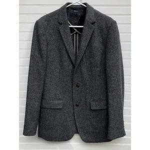 Bonobos Slim Fit Gray British Moon Wool Blazer 40L